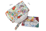 baby blanket makeup bag - likely makeup