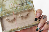 bunny slipper lashes - likely makeup