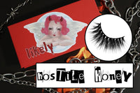 hostile honey lashes - likely makeup